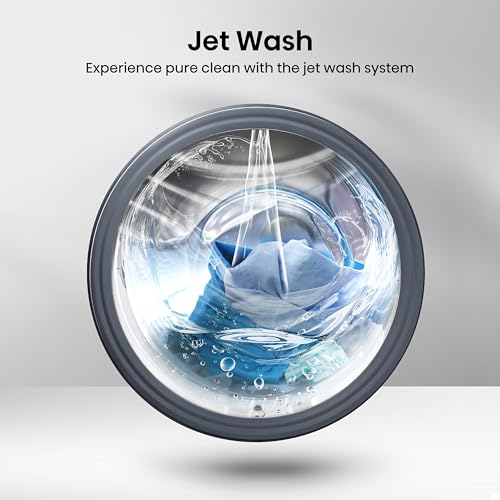 1Q Series WF1Q9041BW Freestanding 9 KG Front Load Washing Durable Inverter Machine, Steam Wash