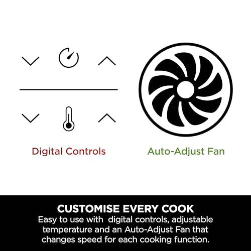 MAX Dual Zone Digital Air Fryer, 2 Drawers, 9.5L, 6-in-1, Uses No Oil, Air Fry, Max Crisp, Roast, Bake, Reheat, Dehydrate
