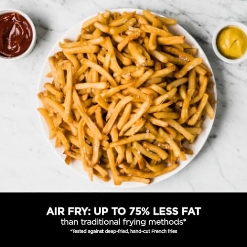 Foodi FlexDrawer Air Fryer, Dual Zone with Removable Divider, Large 10.4L Drawer, 7-in-1, Air-Fryer, Air Fry, Roast, Bake