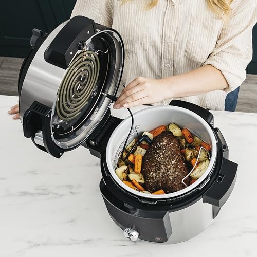 Foodi MAX 15-in-1 SmartLid Multi-Cooker 7.5L with Digital Probe, Electric Pressure Cooker & Air Fryer, Slow Cook
