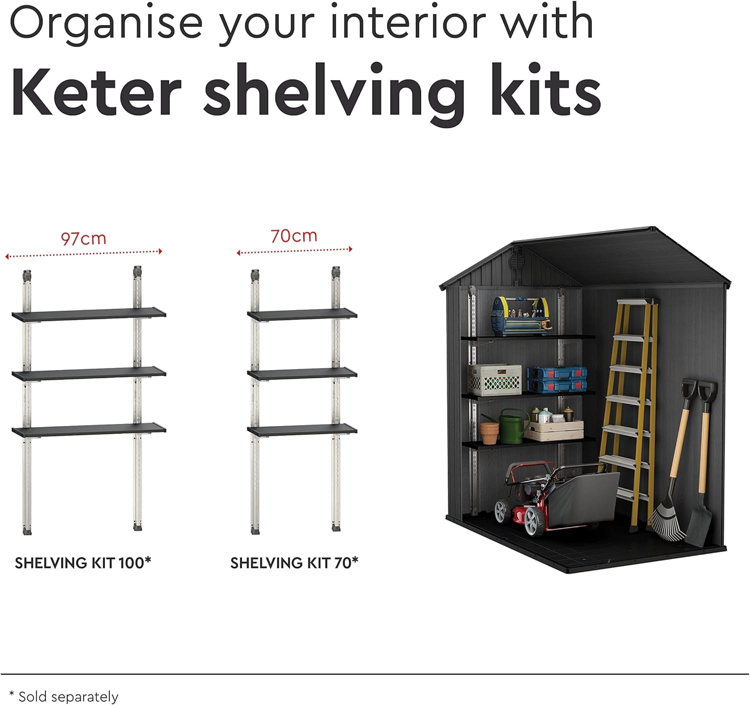 6 × 4 Ft Outdoor Apex Single Door Garden Storage Shed – Grey Wood-Effect