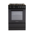 CFSP600BK/1 Freestanding Electric Single Cooker in Black - Solid Plate Top - 68 Litre Capacity - 60cm Wide