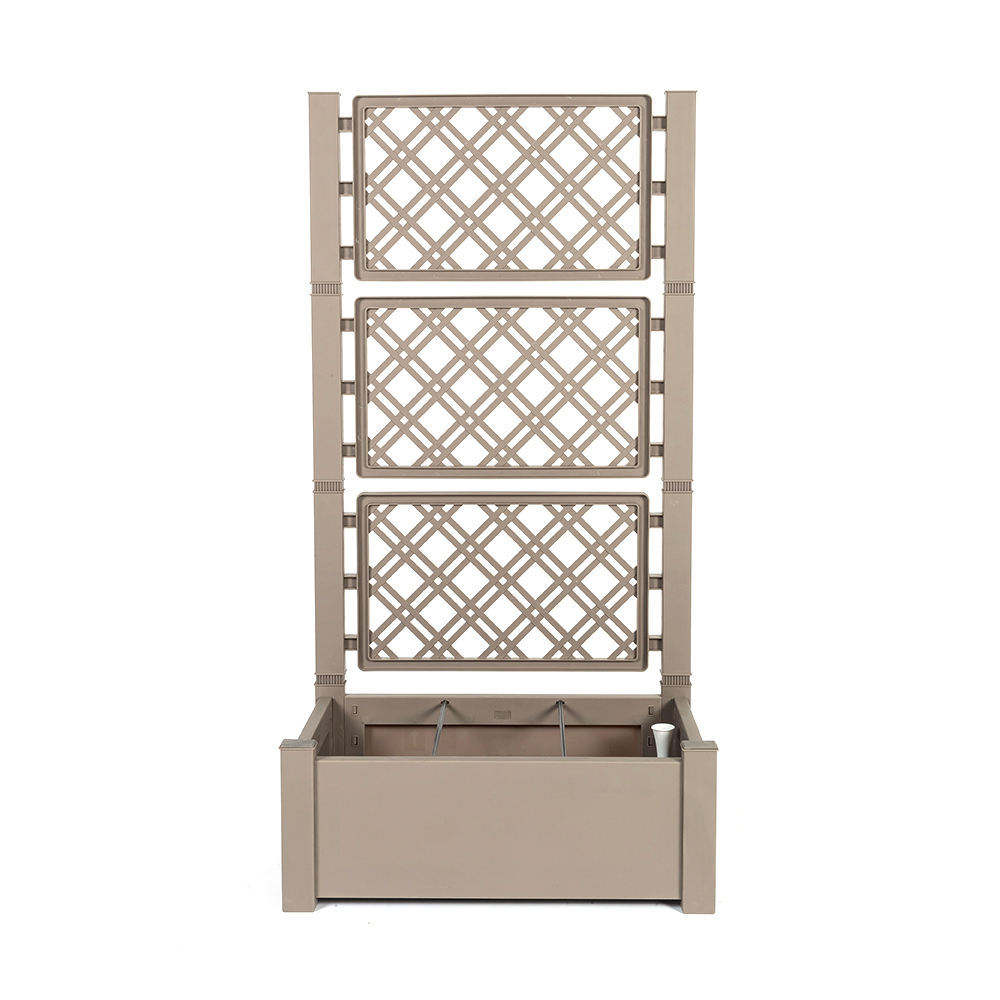 SMALLGROWN Modern Standing Storage Unit - 61.7" High Fashion Furniture