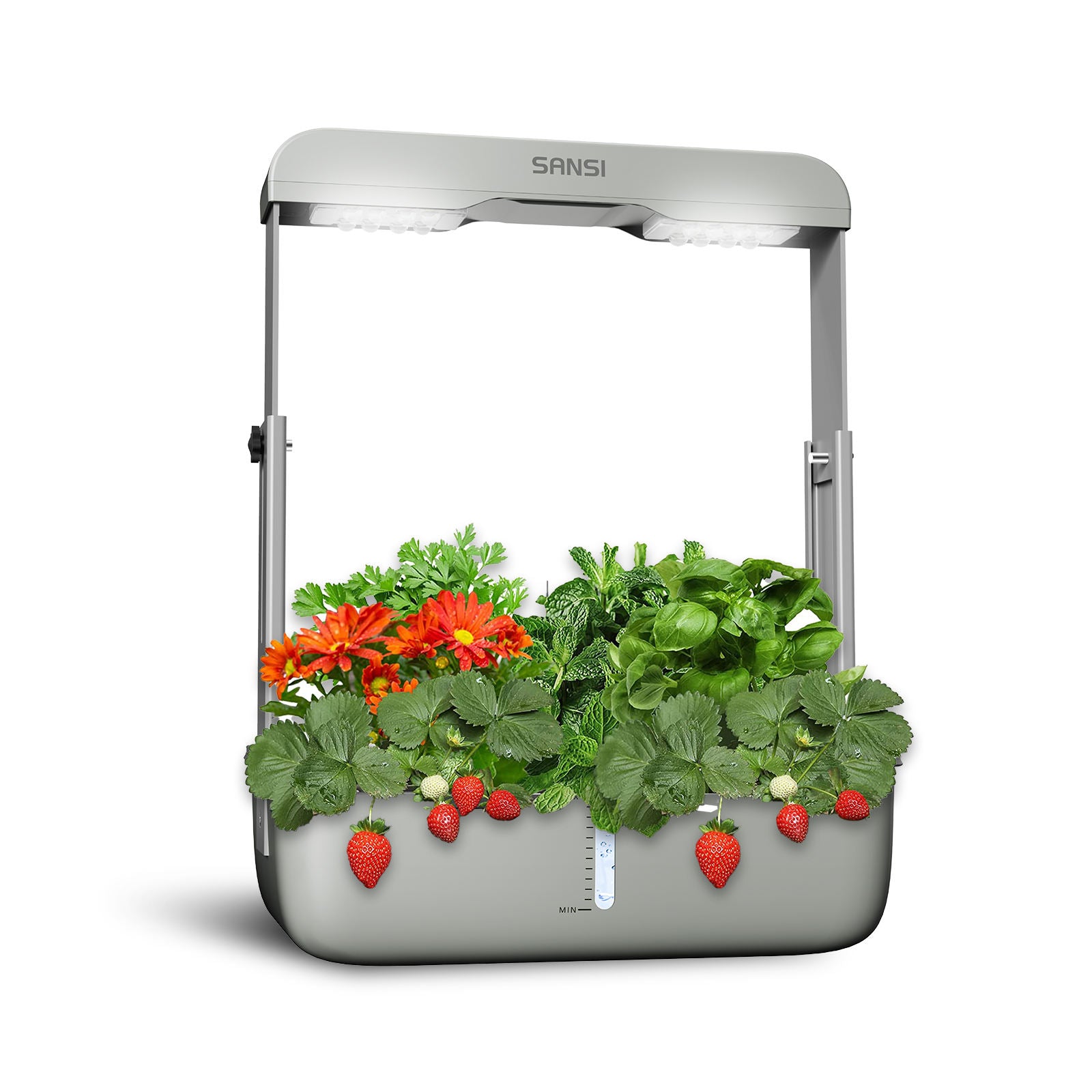 SMALLGROWN Smart Indoor Garden - 20W Hydroponic Herb Growing System
