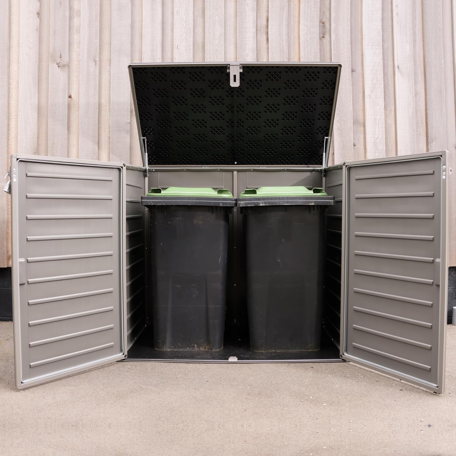 1170L Extra Large Outdoor Garden Storage Box with Padlock